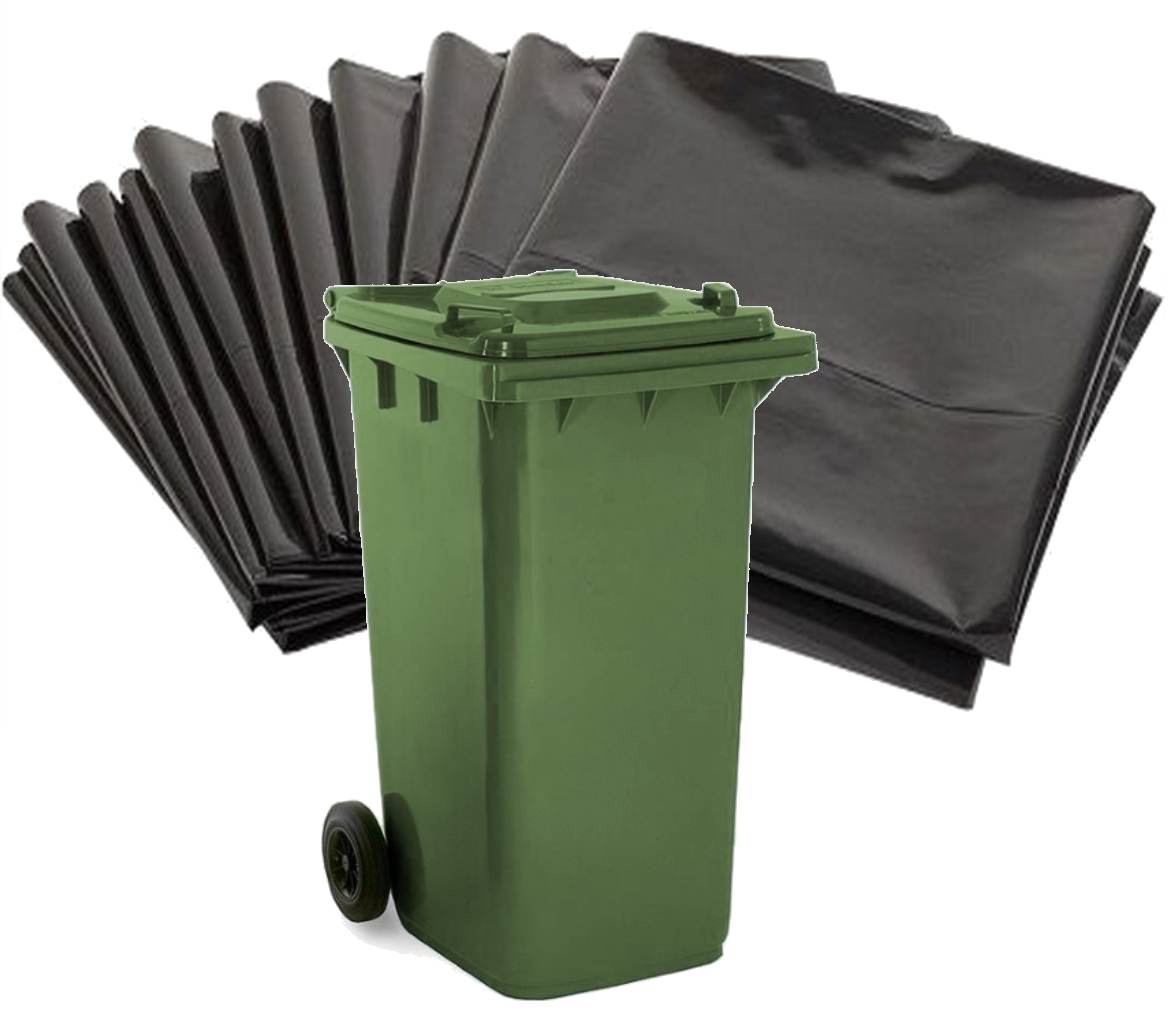 95x120-120LT KONTEYNER RULO ÇÖP TORBASI 10 ADET - 800 GR.